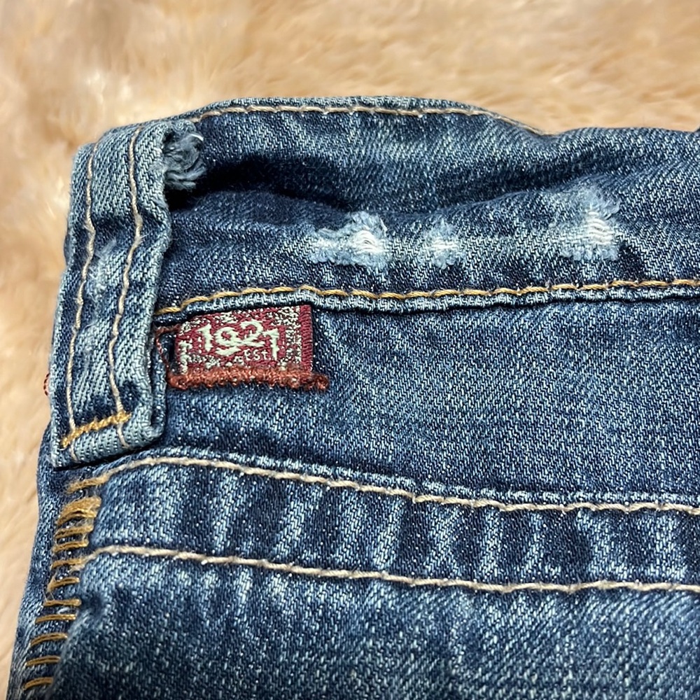 Vintage 1921 Classic Blue Denim Jeans 34/34 - Picture 15 of 16